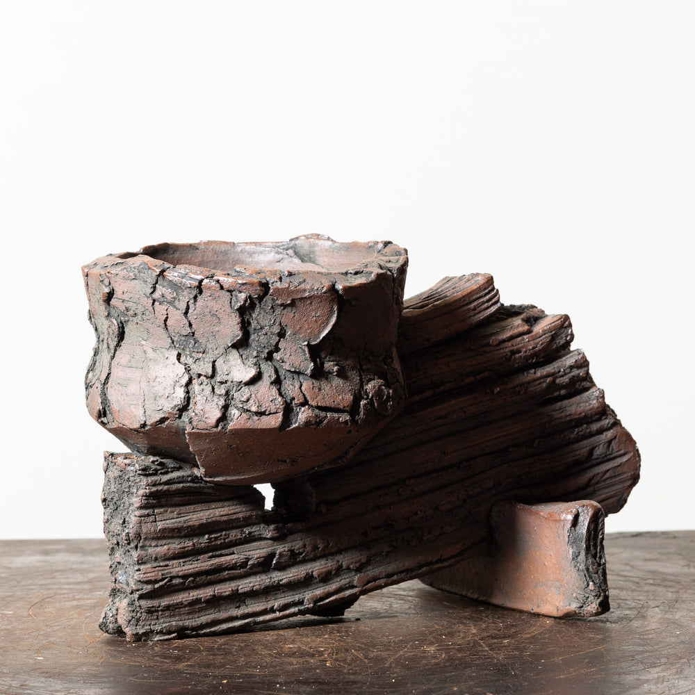 Soda-Fired Abstract No. 12