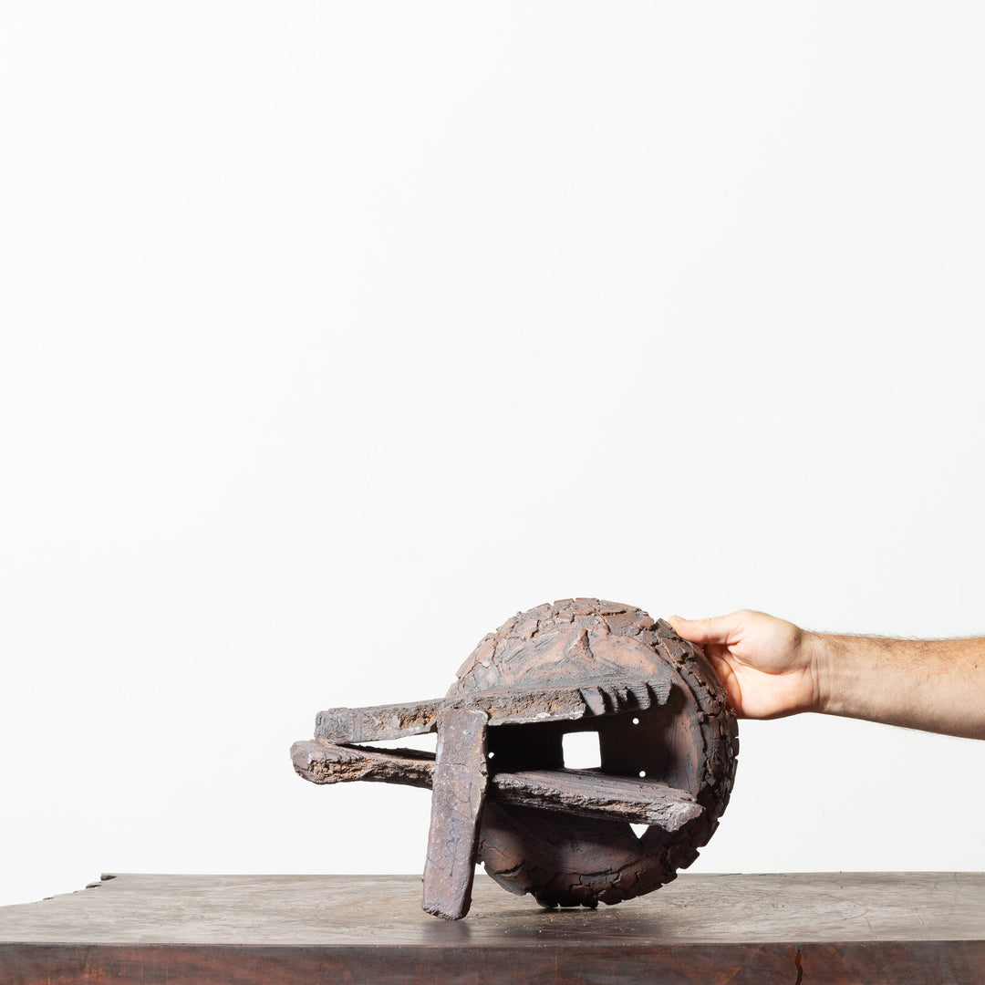 Soda-Fired Abstract No. 11