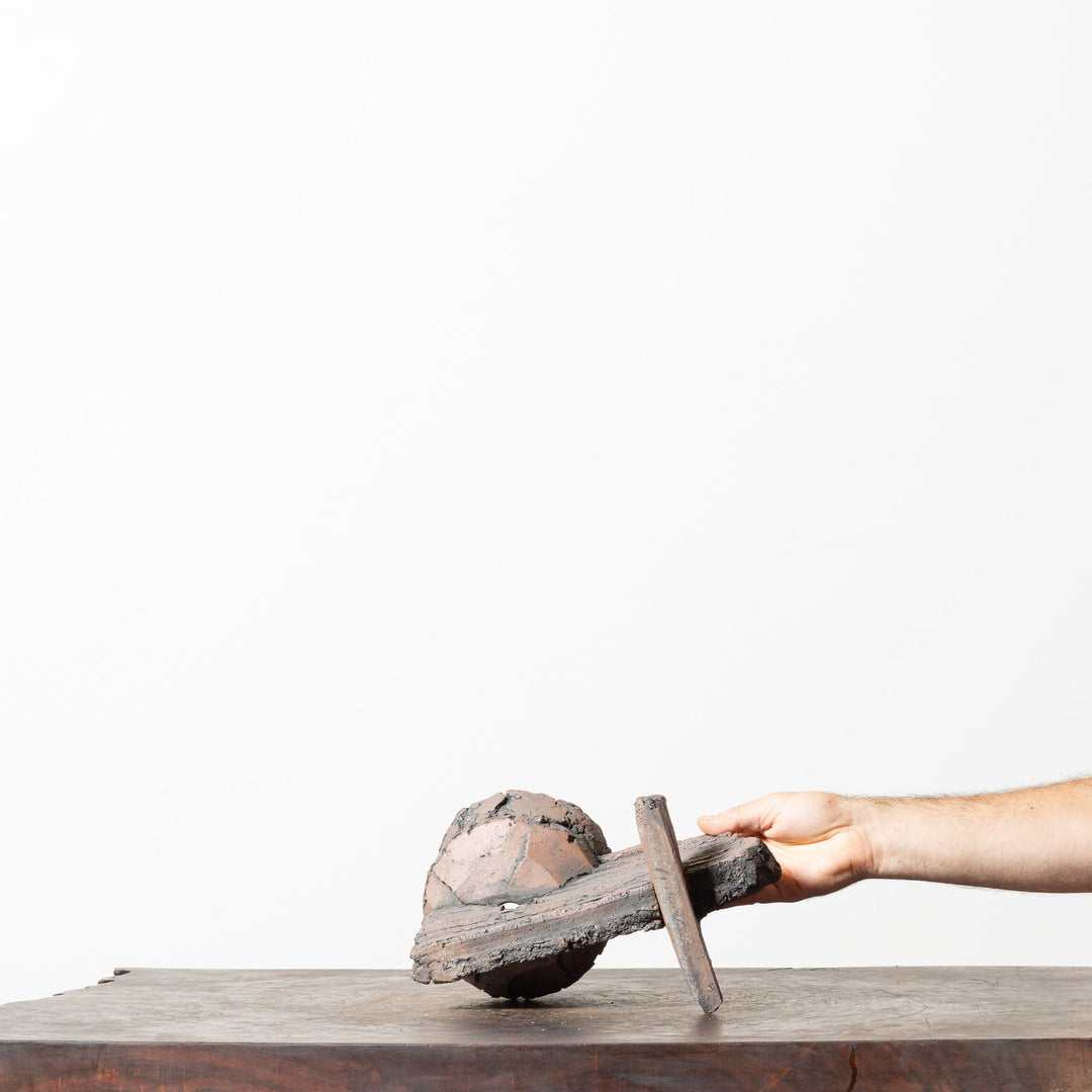 Soda-Fired Abstract No. 12