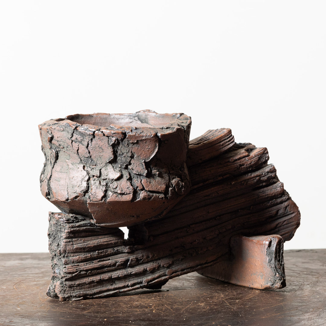 Soda-Fired Abstract No. 12