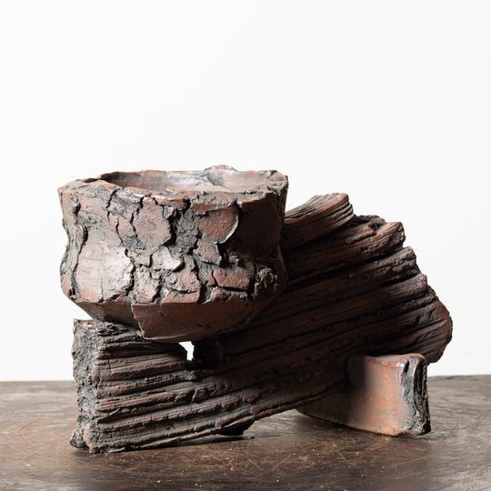 Soda-Fired Abstract No. 12