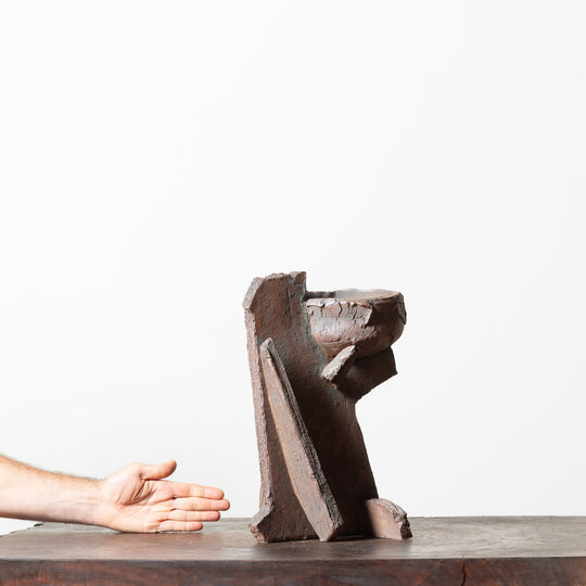 Soda-Fired Abstract No. 13