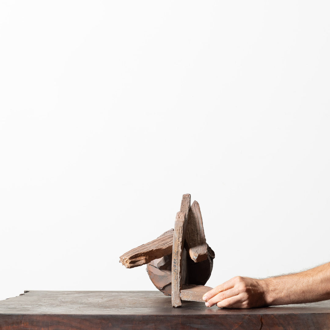 Soda-Fired Abstract No. 13