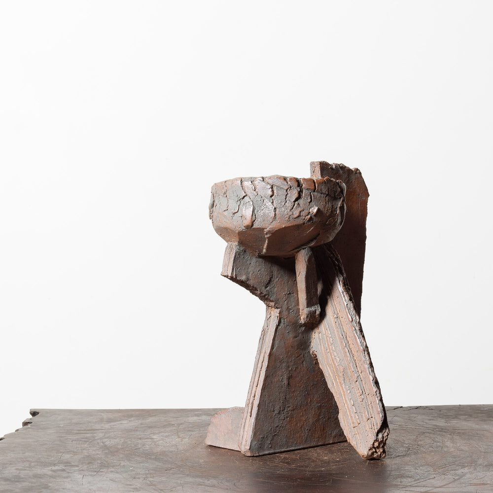 Soda-Fired Abstract No. 13