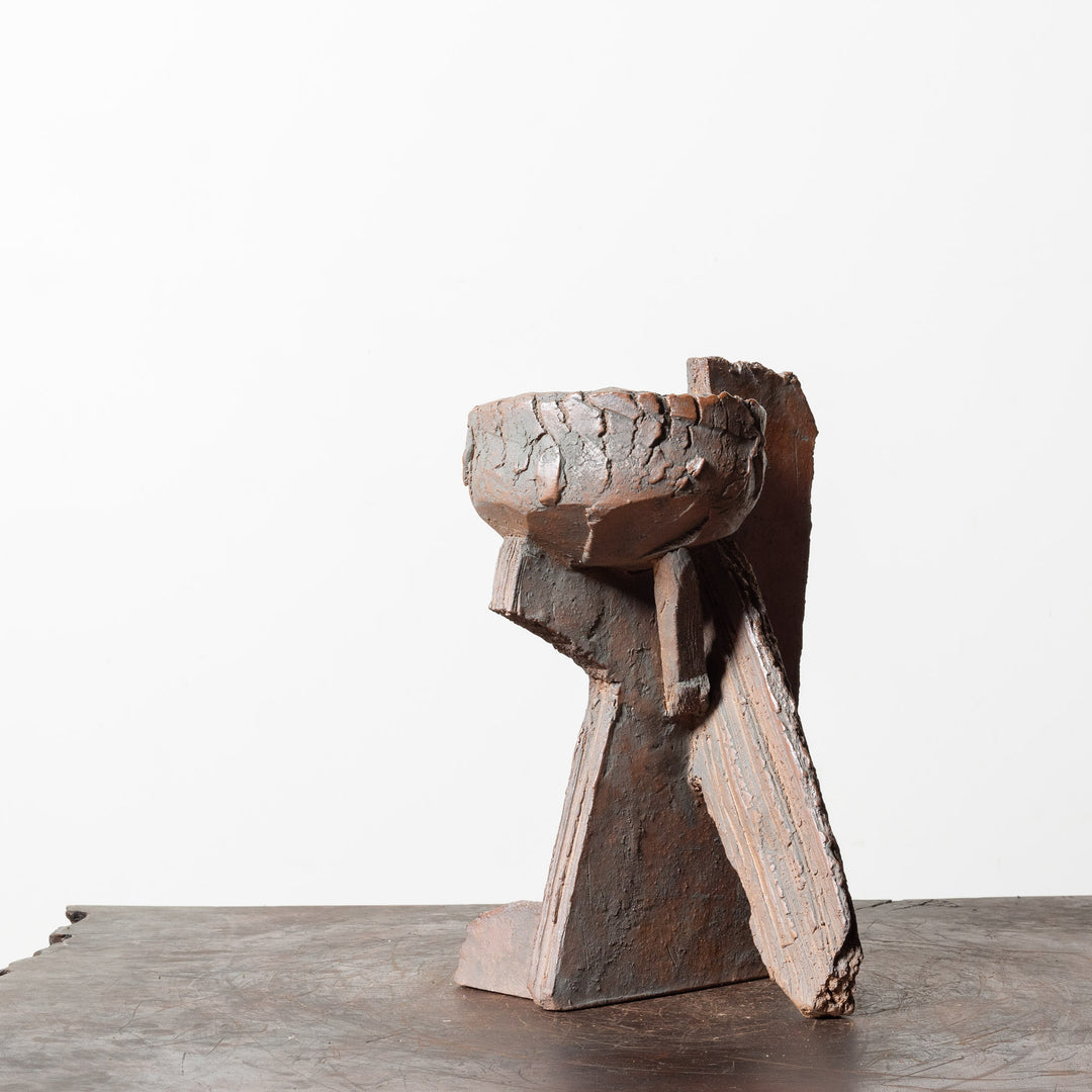 Soda-Fired Abstract No. 13