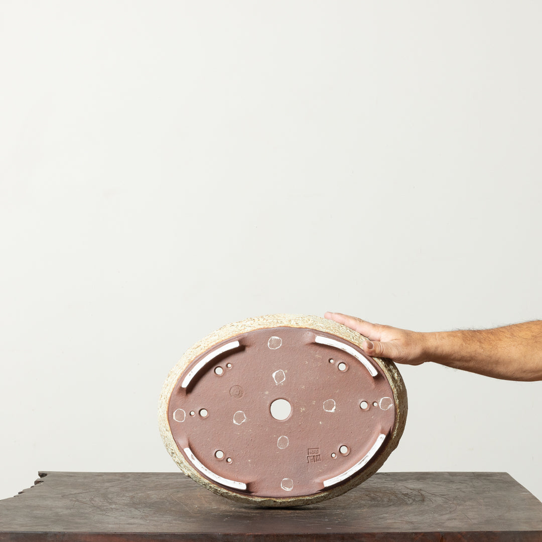 Textured Oval No. 77