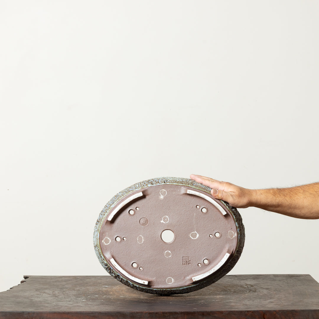 Textured Oval No. 76