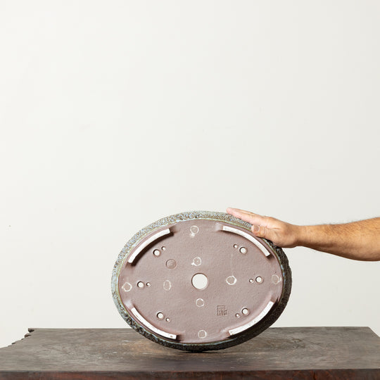 Textured Oval No. 76