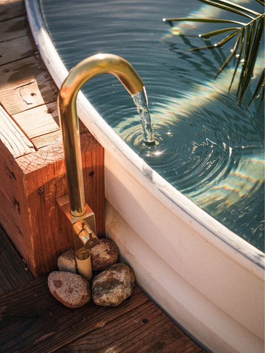 Brass Outdoor Faucet