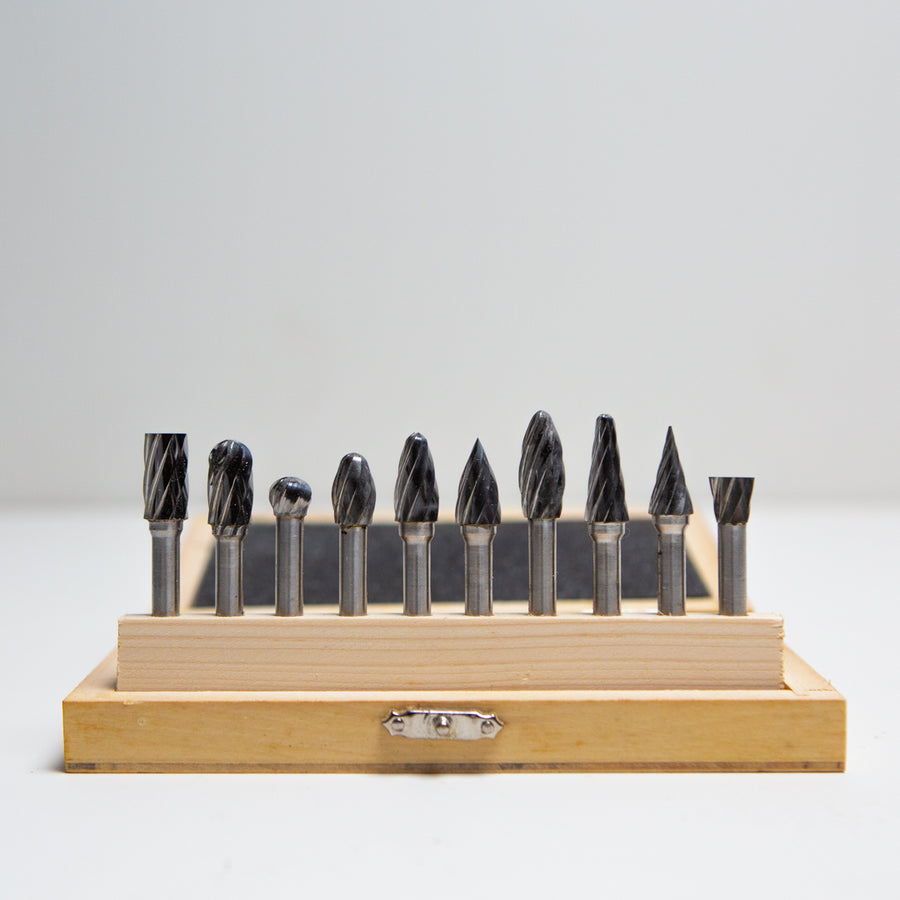 Mastercarver 10 Piece Carbide Burr Set